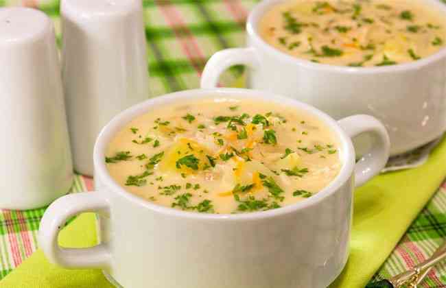 Суп с плавленным сыром рецепт
