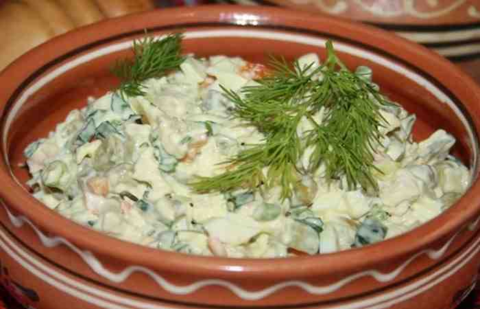 русская красавица салат