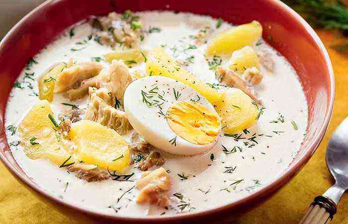 Суп с курицей и яйцом рецепт
